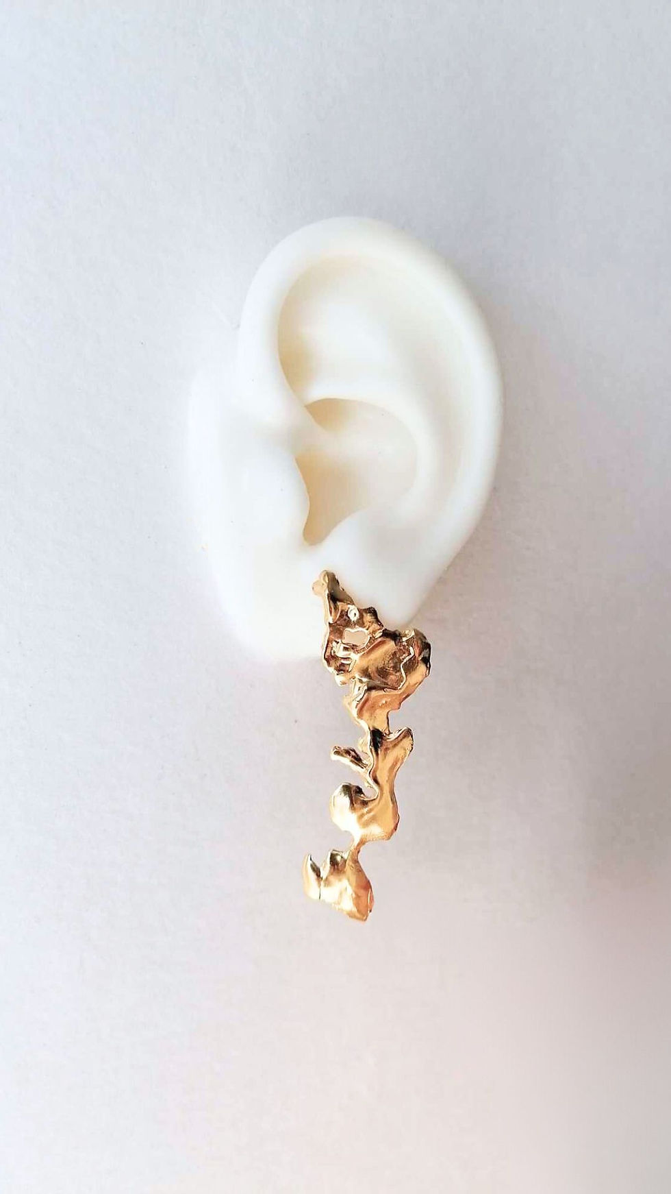 Thumbnail: INGOT STATEMENT DROP EARRINGS
