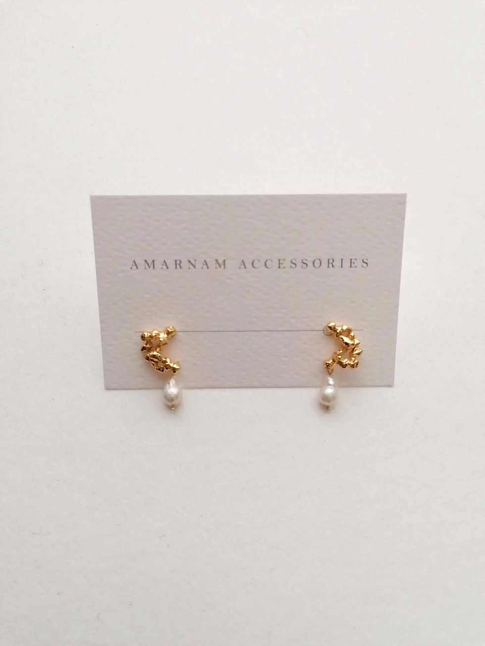 Thumbnail: WT - ONE PEARL STUD EARRINGS
