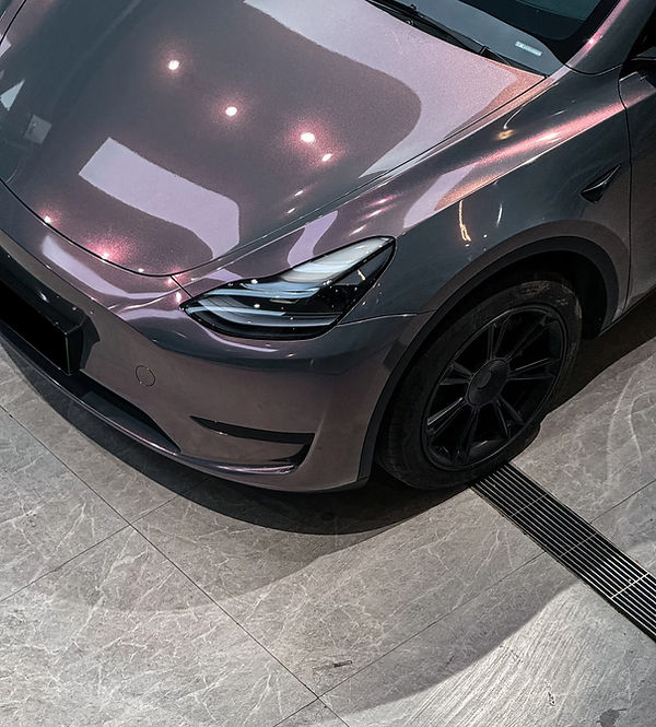 컬러 PPF 시공 결과물