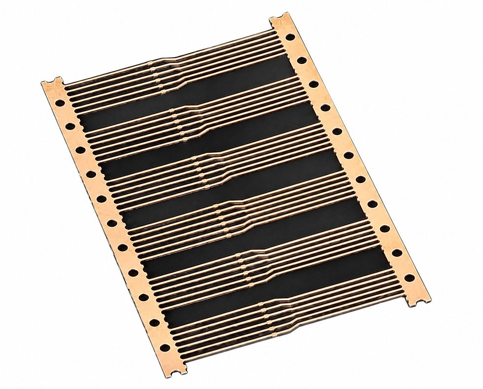 Etched Lead Frames: First Frames and Fast Revisions, No Stamping Die