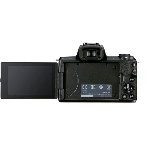 縮圖：Canon EOS M50 Mark II 可換鏡頭無反相機連 EF-M 15-45mm 及 EF-M 55-200mm 雙鏡頭套裝
