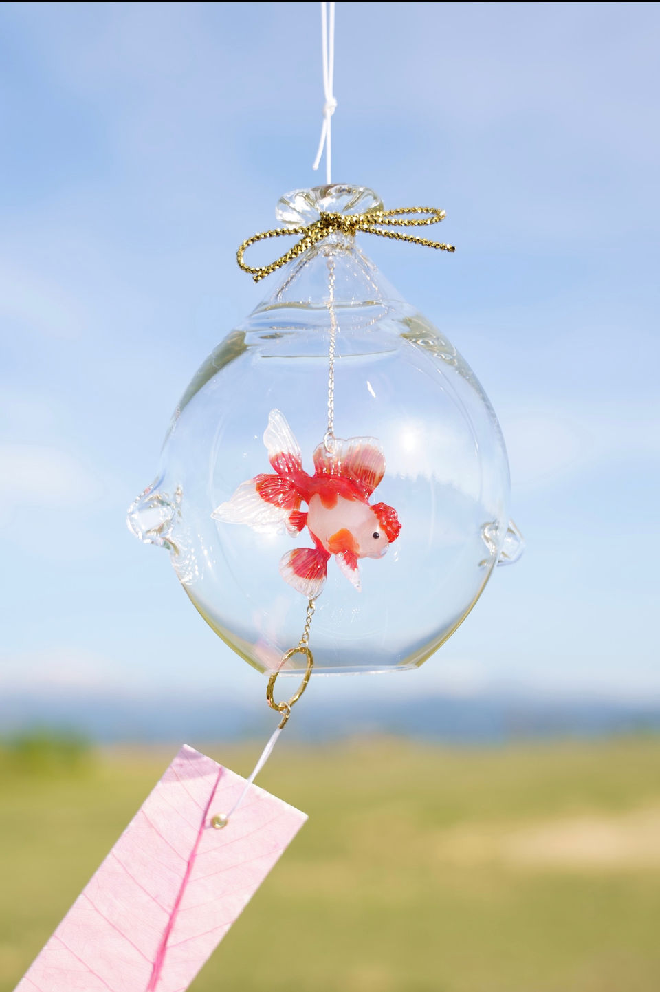 サムネイル： 「 そらとぶきんぎょ　-オランダ獅子頭- 」受注制作