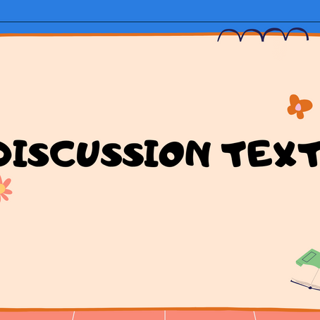 Kelas XII MIPA Kegiatan-12. " Discussion text "