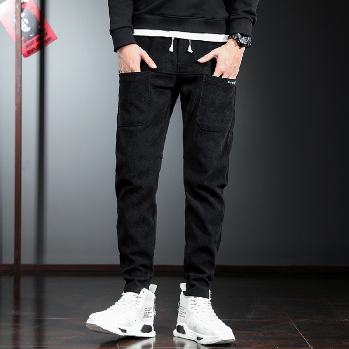 Thumbnail: Men's Corduroy Cargo Pants