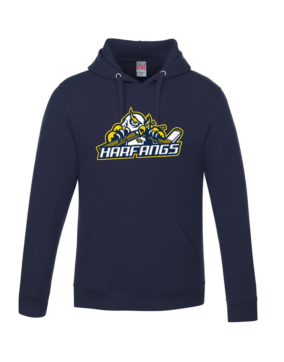 CHANDAIL À CAPUCHON EN MOLLETON. HARFANGS.