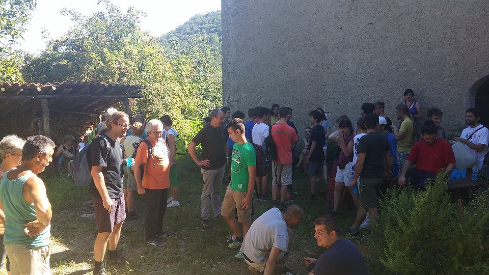 Prima sosta a Campiano
