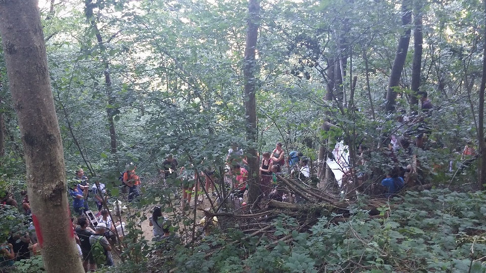 Sosta alla seconda piazzola