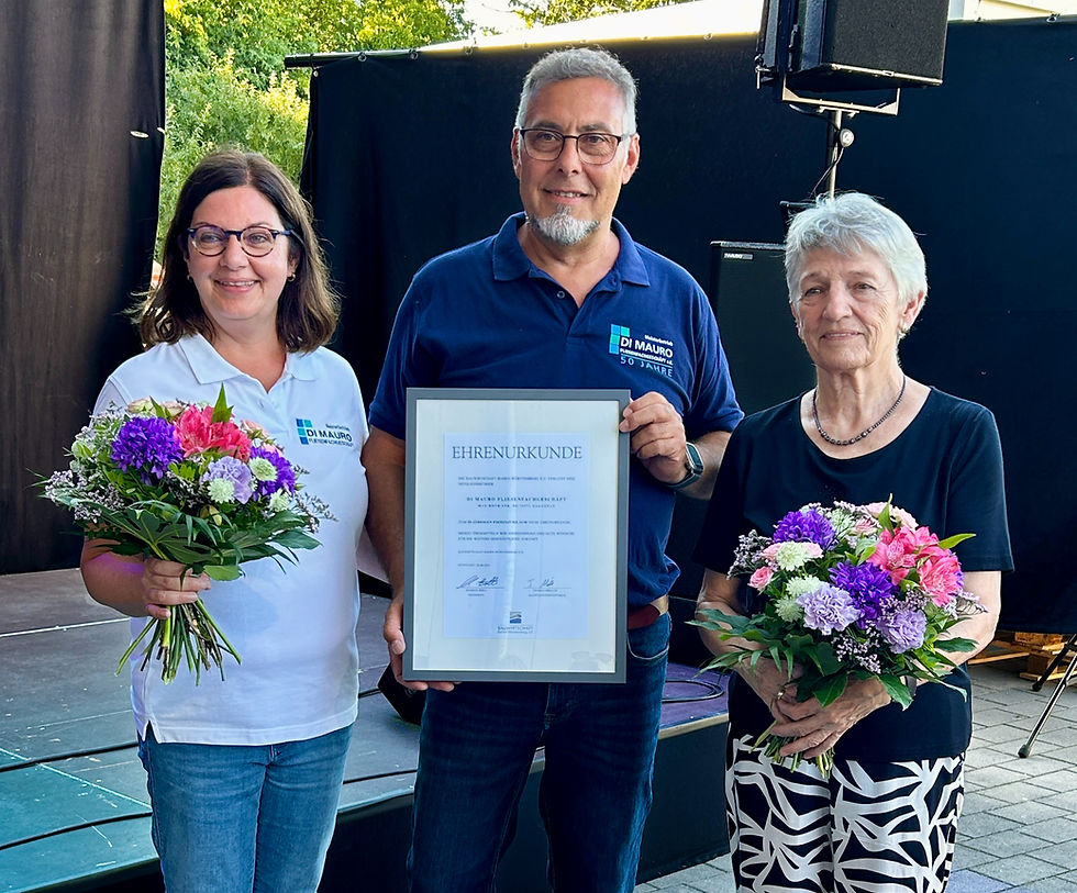 50 Jahre Di Mauro Fliesen - ein voller Erfolg