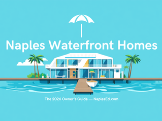 Naples Waterfront Homes in 2026: Insurance, Flood Zones & Resale Risk