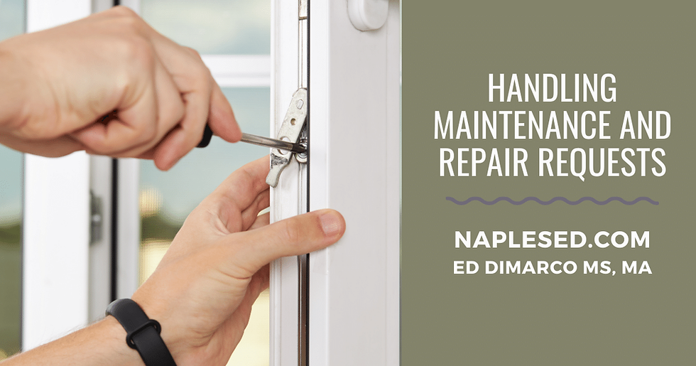 Handling Maintenance and Repair Requests: Legal Responsibilities of Florida Landlords