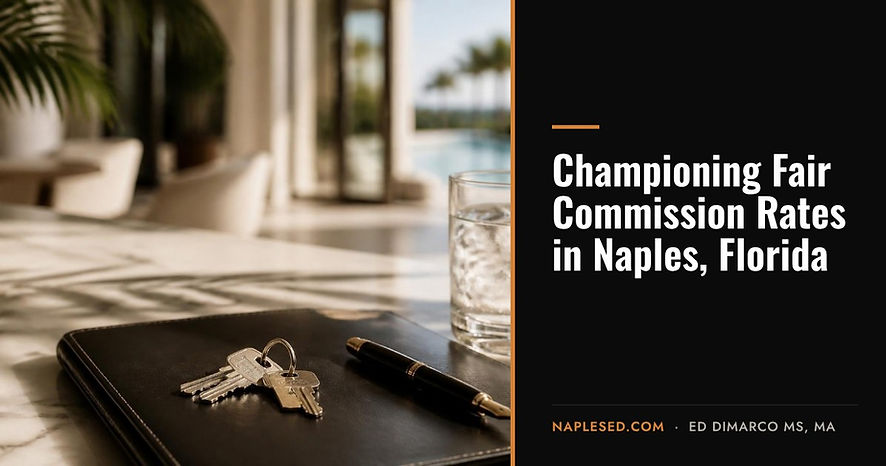 Championing Fair Commission Rates in Naples, Florida