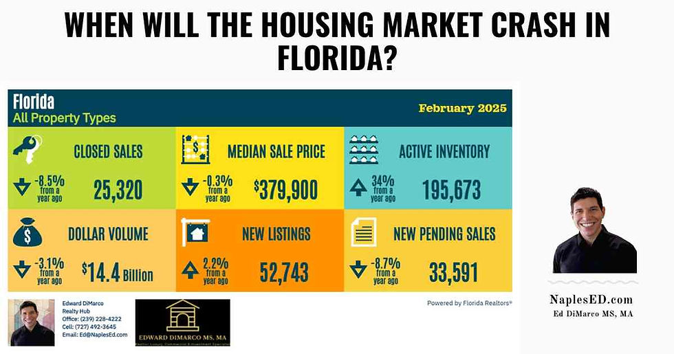 When Will the Housing Market Crash in Florida