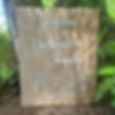 large unplugged sign