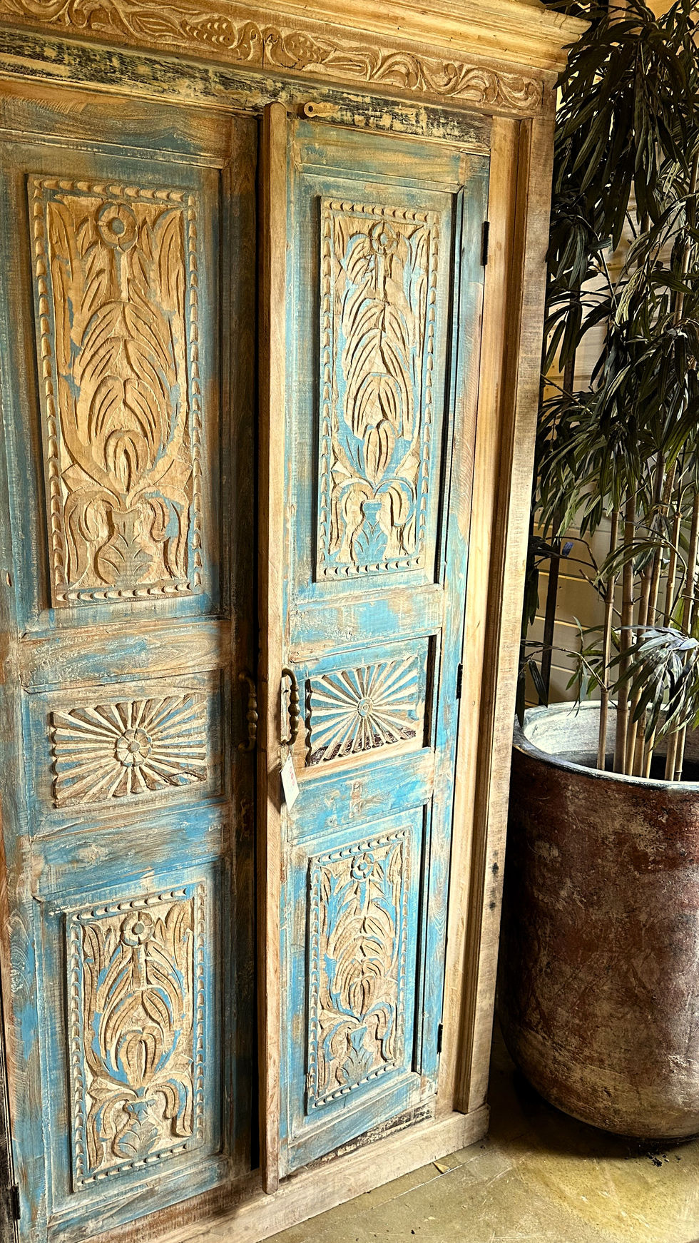 Hand carved Cabinet