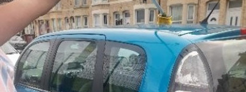 fresh clear car cleaning