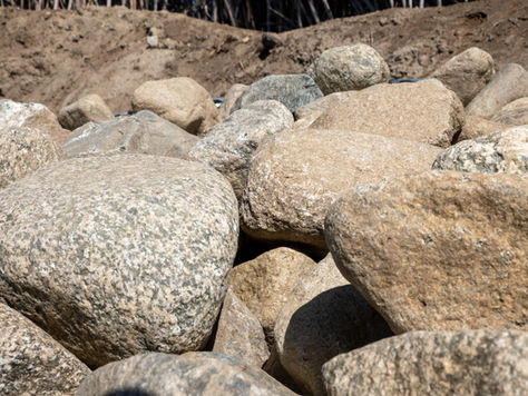 Four to six inch cobblestone