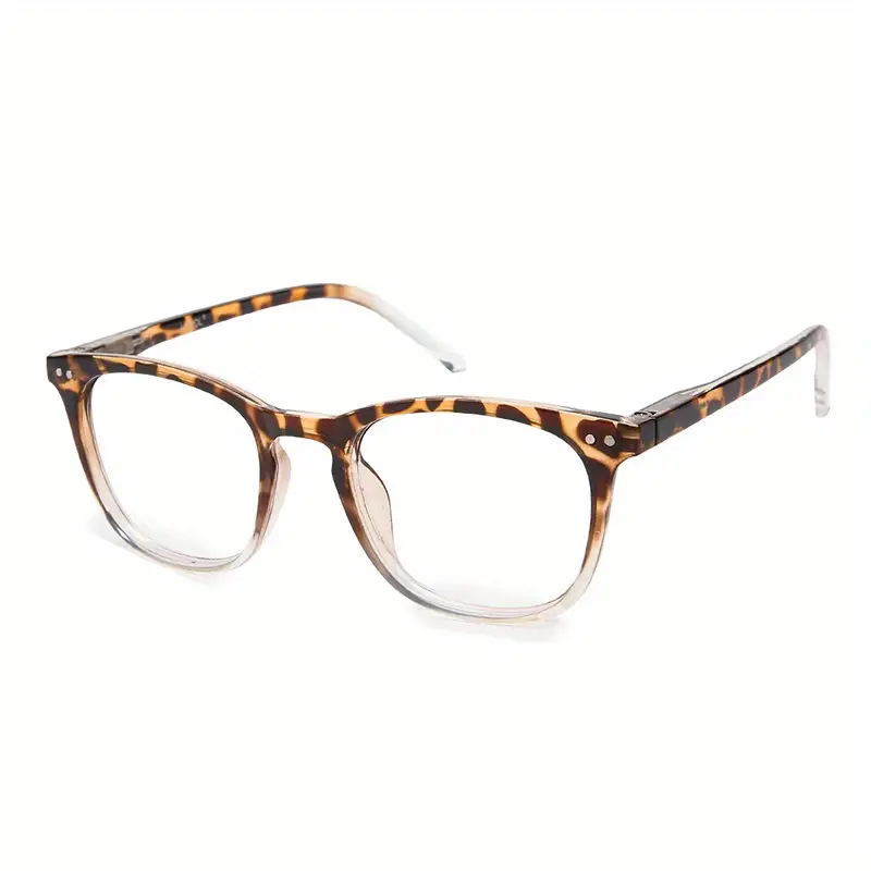 Thumbnail: 4 Pairs Mens Women Spring Hinge Round Horn Power Oval Reading Reader Glasses 1-4