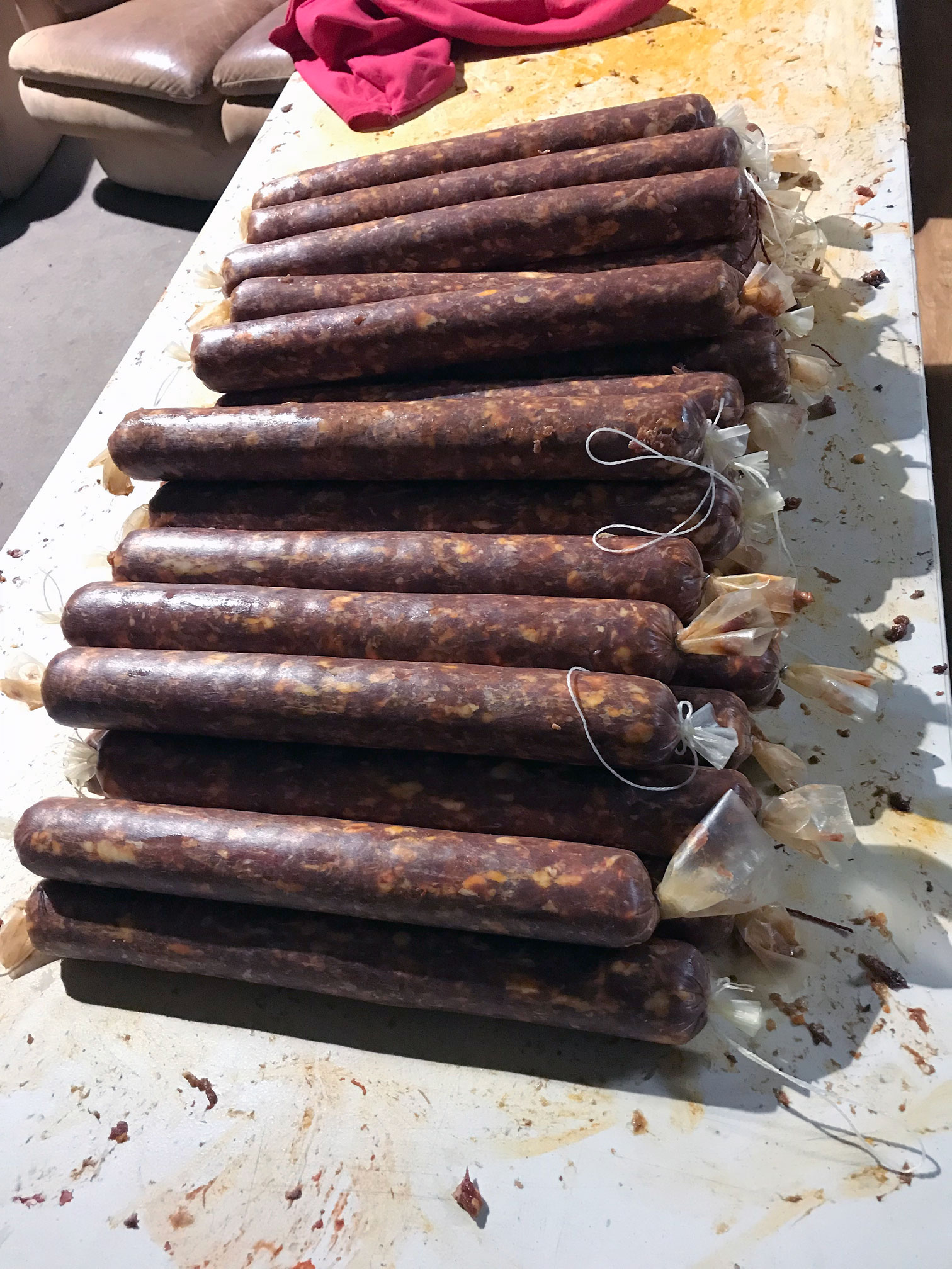 Venison Salamis