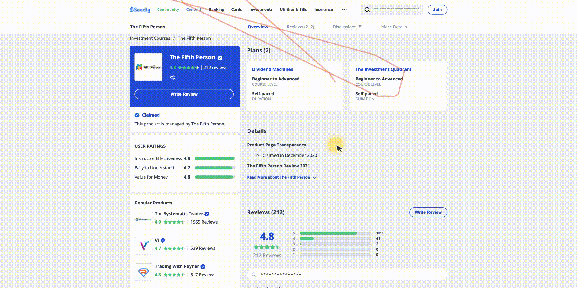 User exiting from Minterest to Funding Societies' Product Page via the Popular Products Table