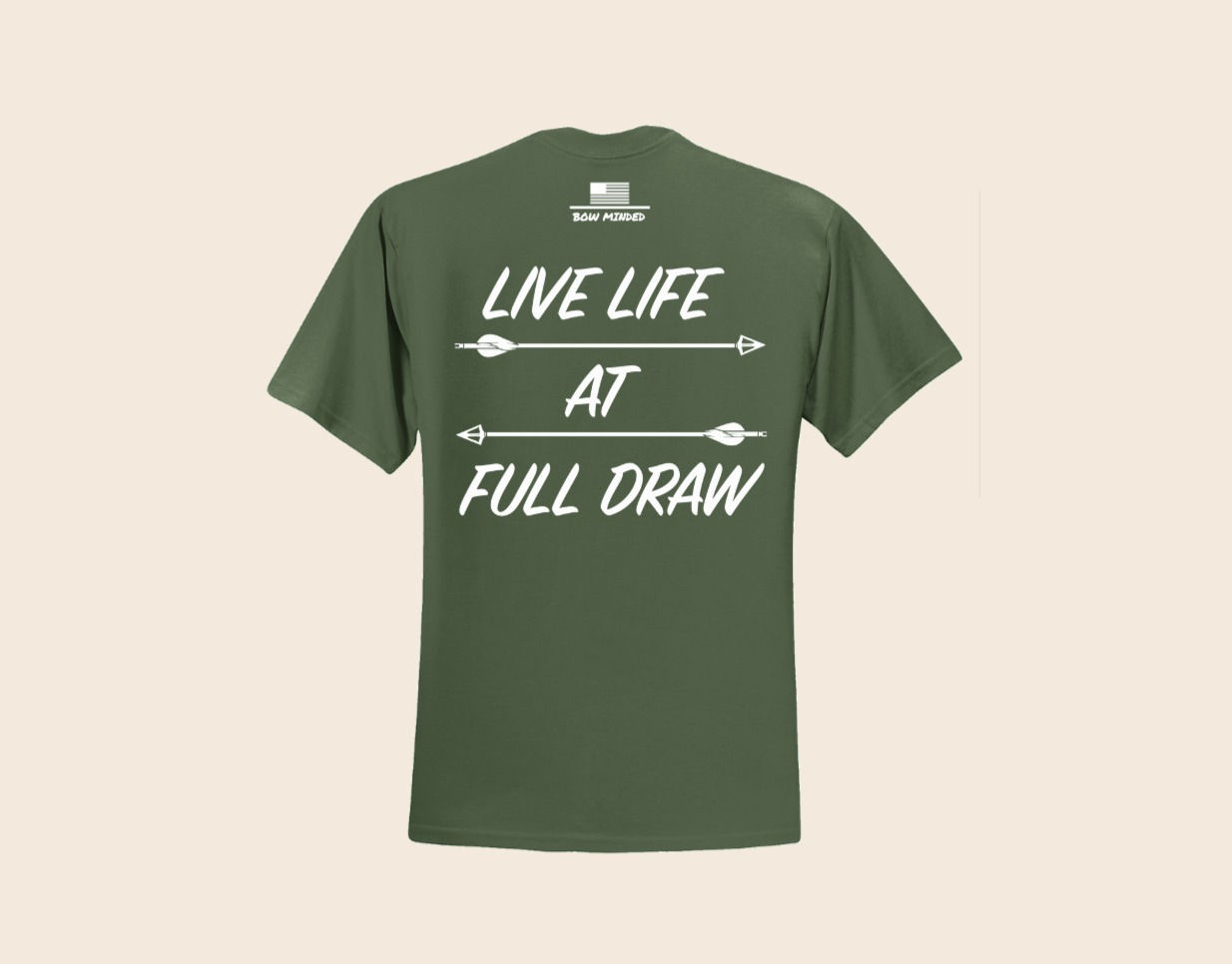 Live Life At Full Draw Tee