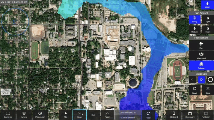 SimTable GIF Flooding