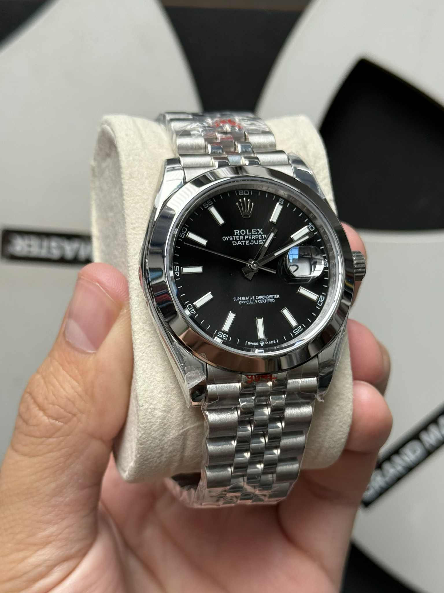 Rolex DateJust 41 Black 126300