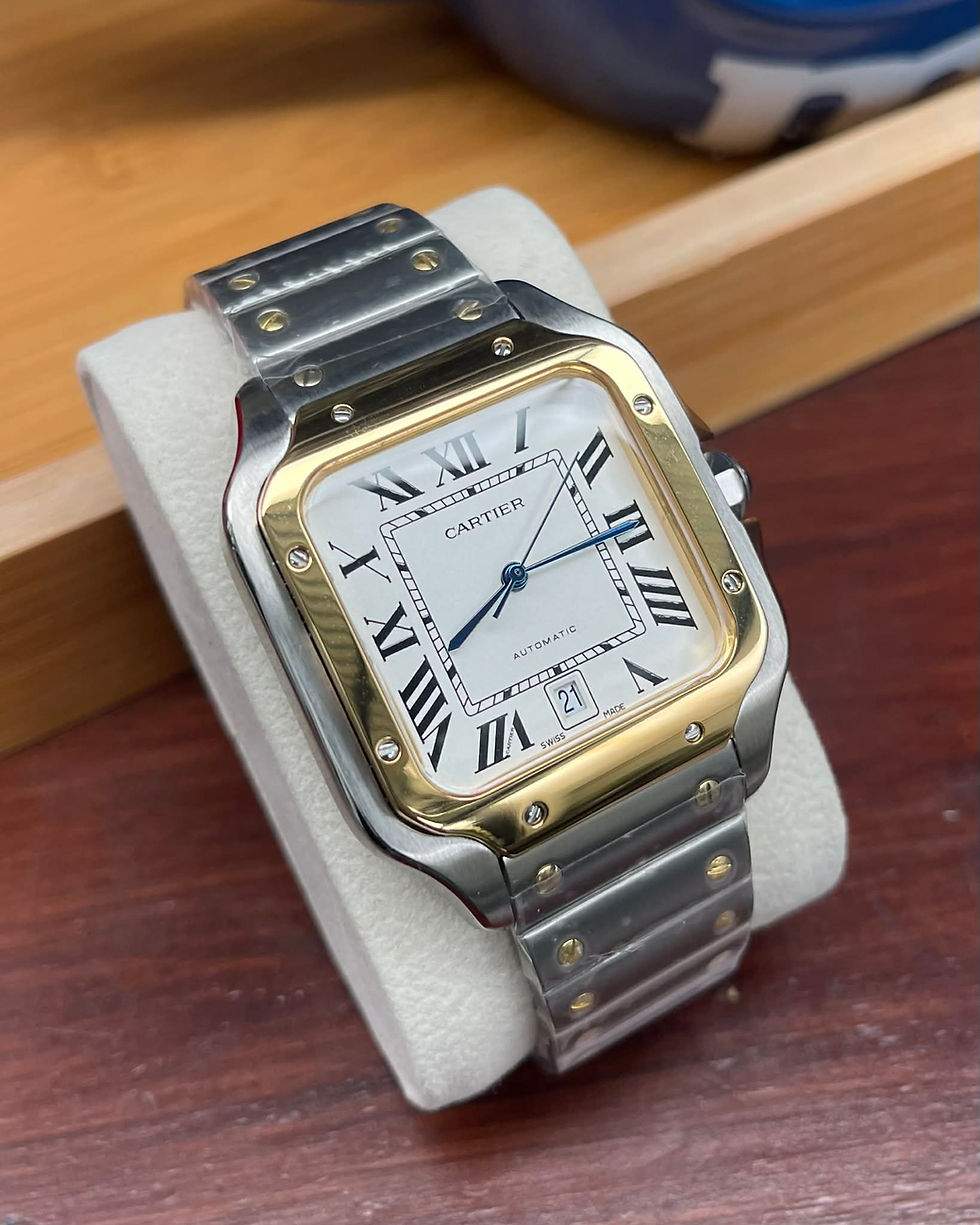 Miniatura: Cartier Santos Silver W2SA0009