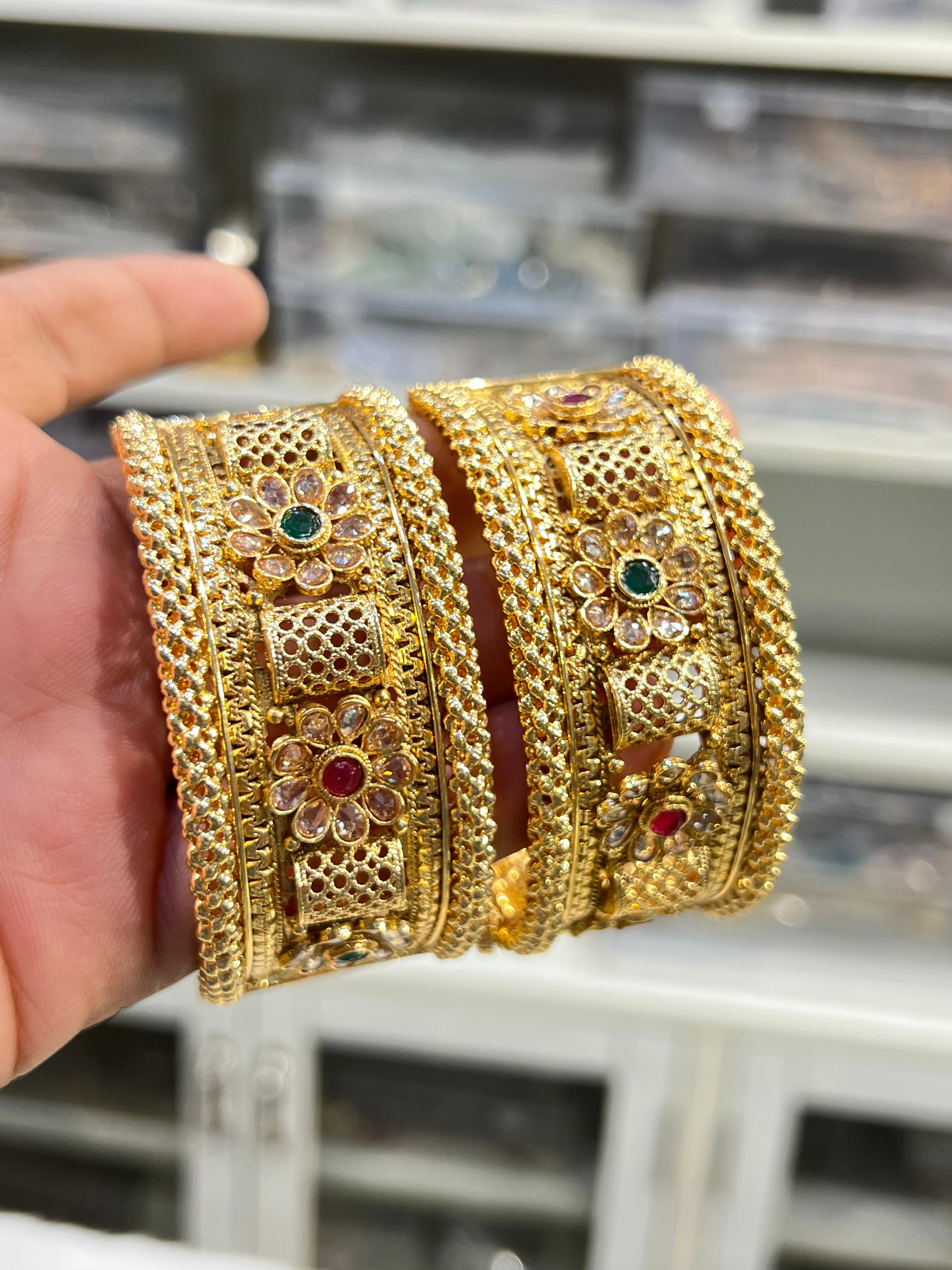 Polki Kada Bangles 