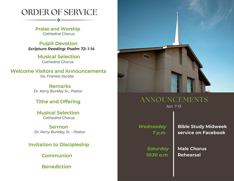 GEBC of Waco Program Design (Back)