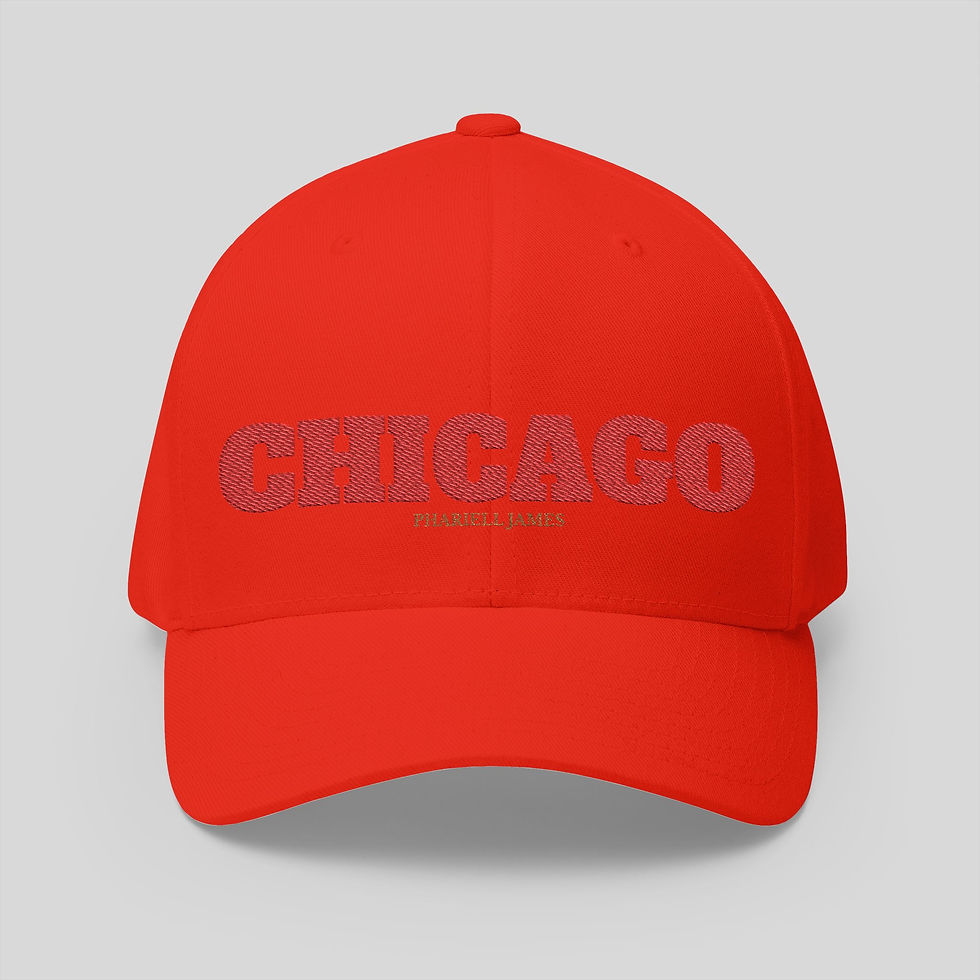 Miniature : Casquette Chicago Brodé Phariell James