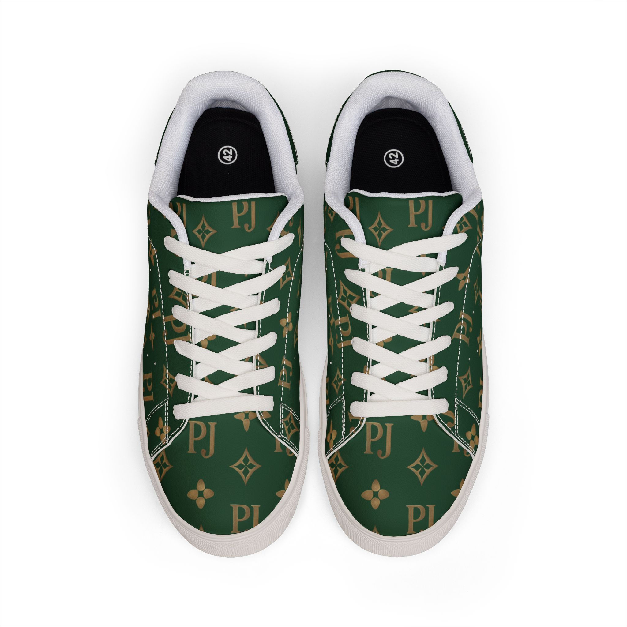 Baskets en cuir Green LXX Phariell James