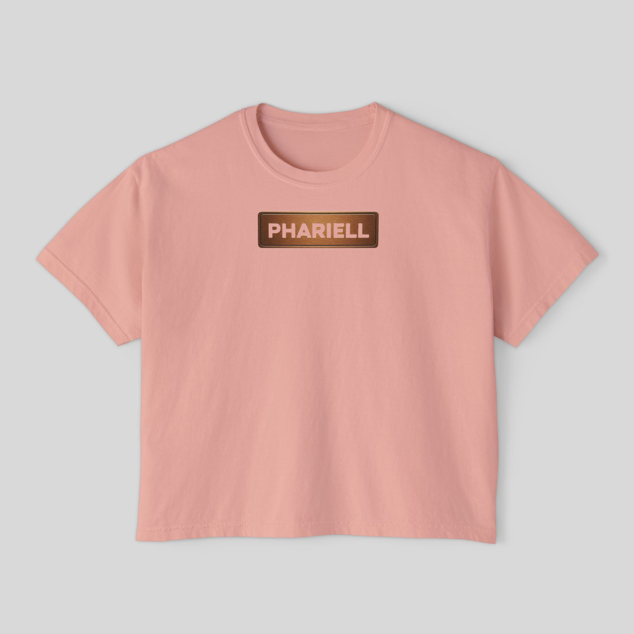 Tee-shirts Boxy chic Phariell