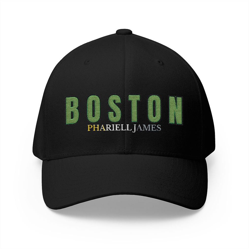 Miniature : Casquette brodée Boston Phariell James