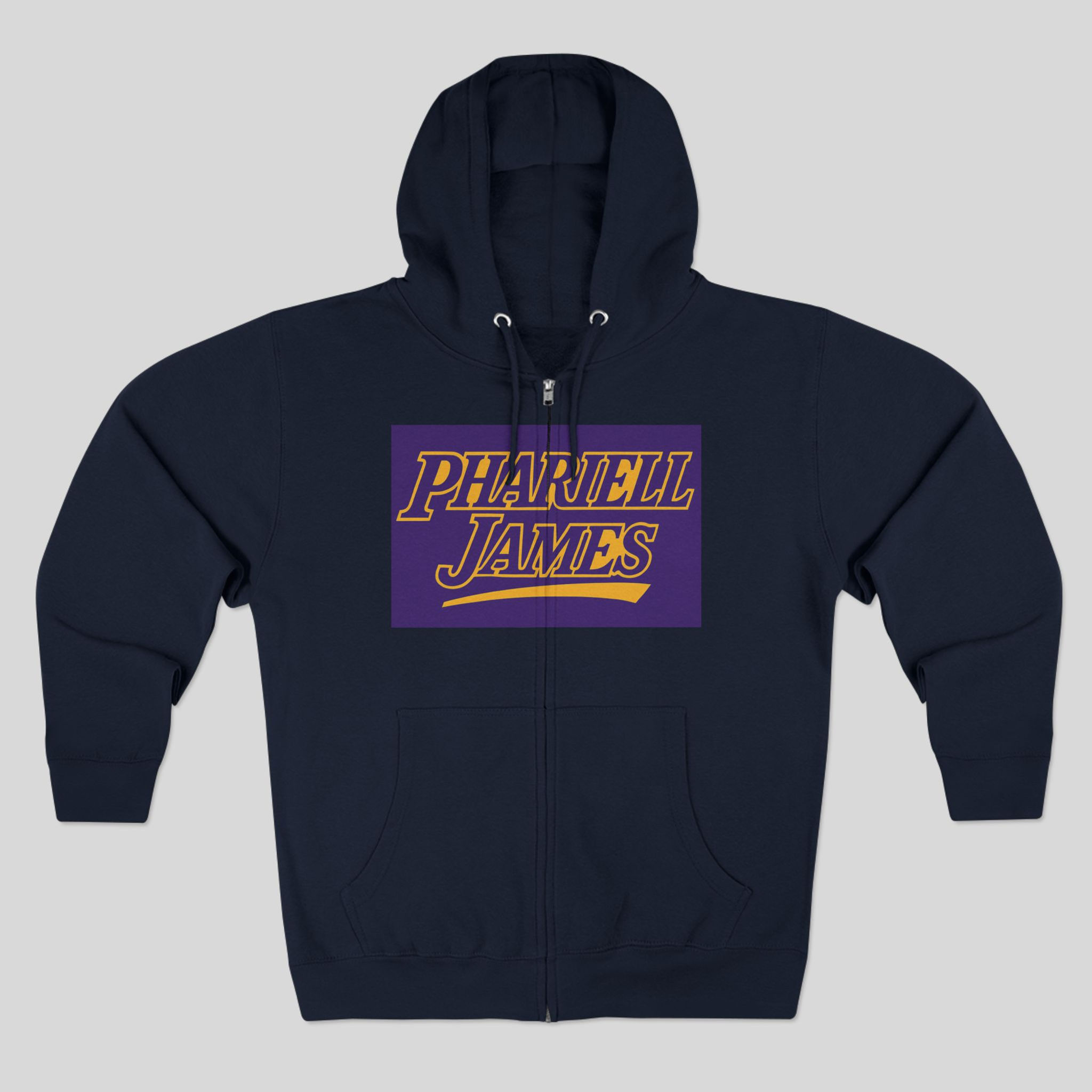 Sweat à capuche zippé Phariell James