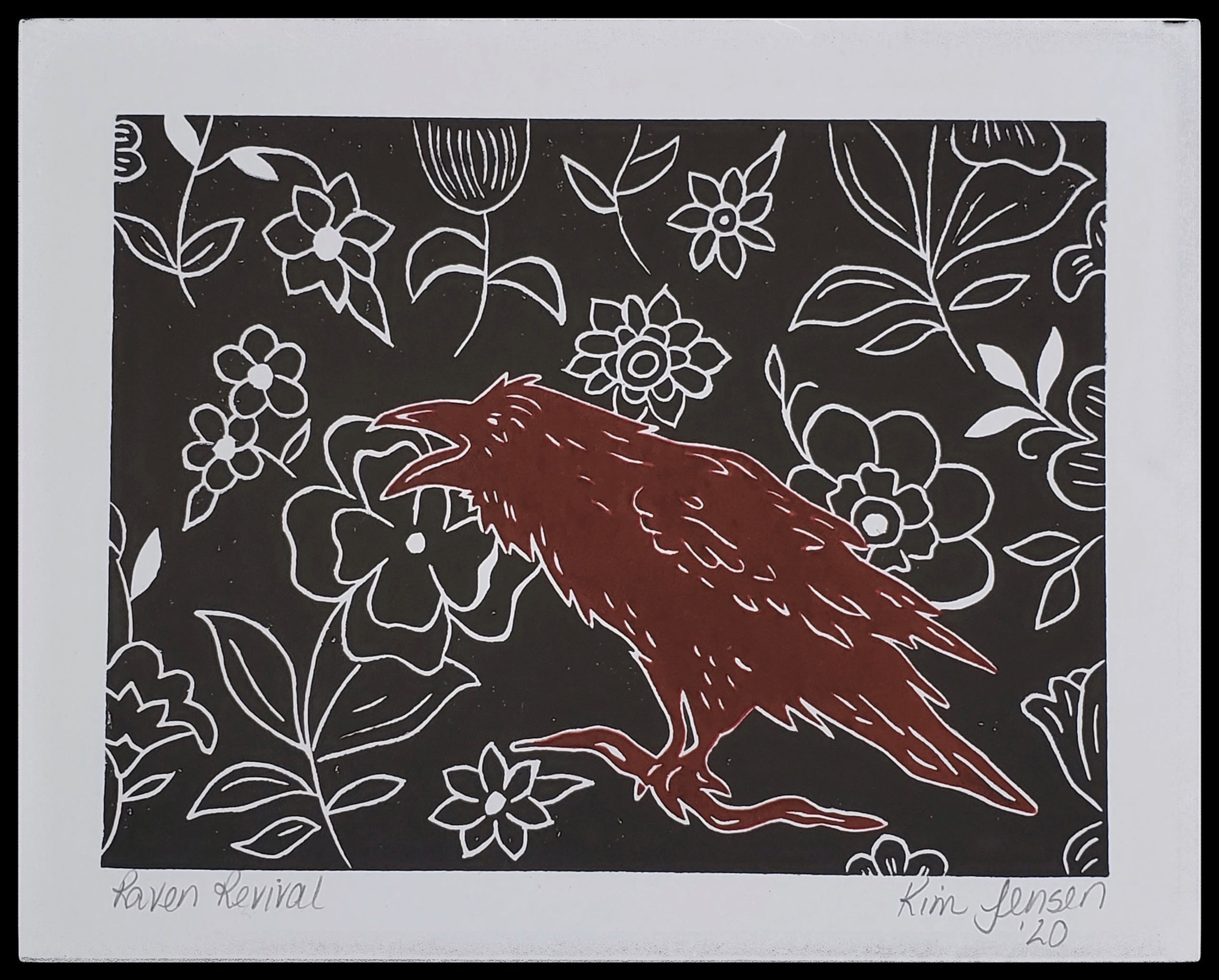 Raven Revival - Black & Red