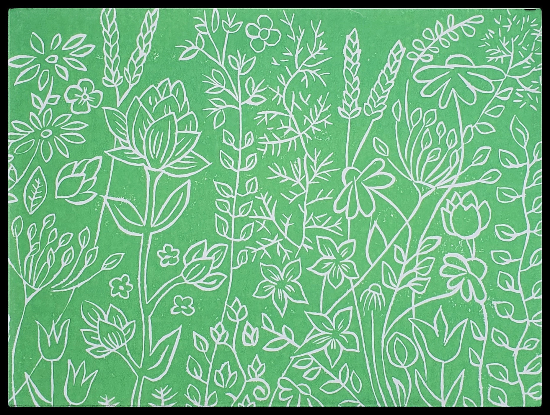 Wildflower Dance - Spring Green