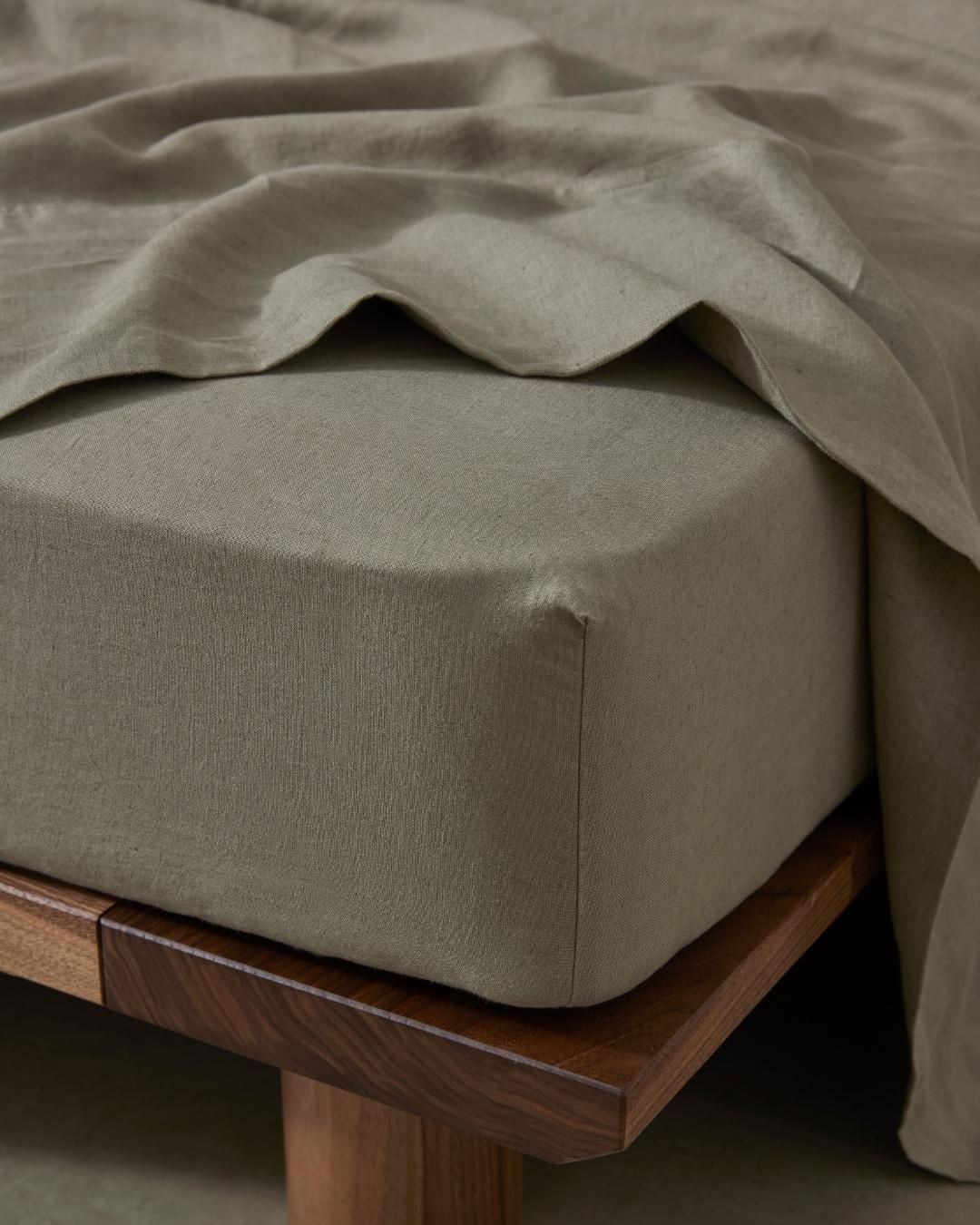 Ravello Caper Fitted Sheet