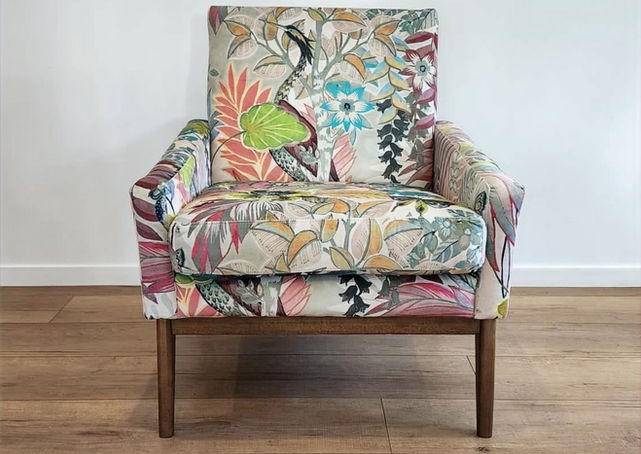 Mid Century Chair by The Upholstress