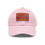 Thumbnail: Dad Hat with Leather Patch (Rectangle)
