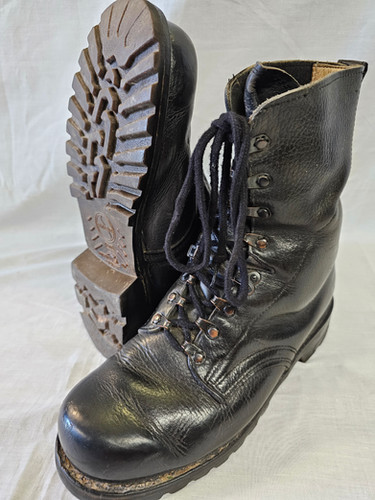 Combat Boots German Para Boots Mk2 Army Surplus Haix Black Army
