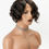 Thumbnail: 8 Inch Curly T-Part Lace Front Wig 