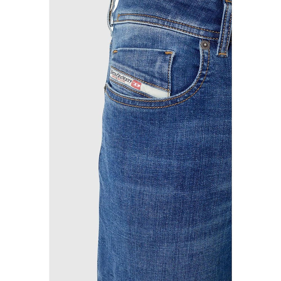 Thumbnail: Diesel Slim-Fit Low Waist Denim Elegance