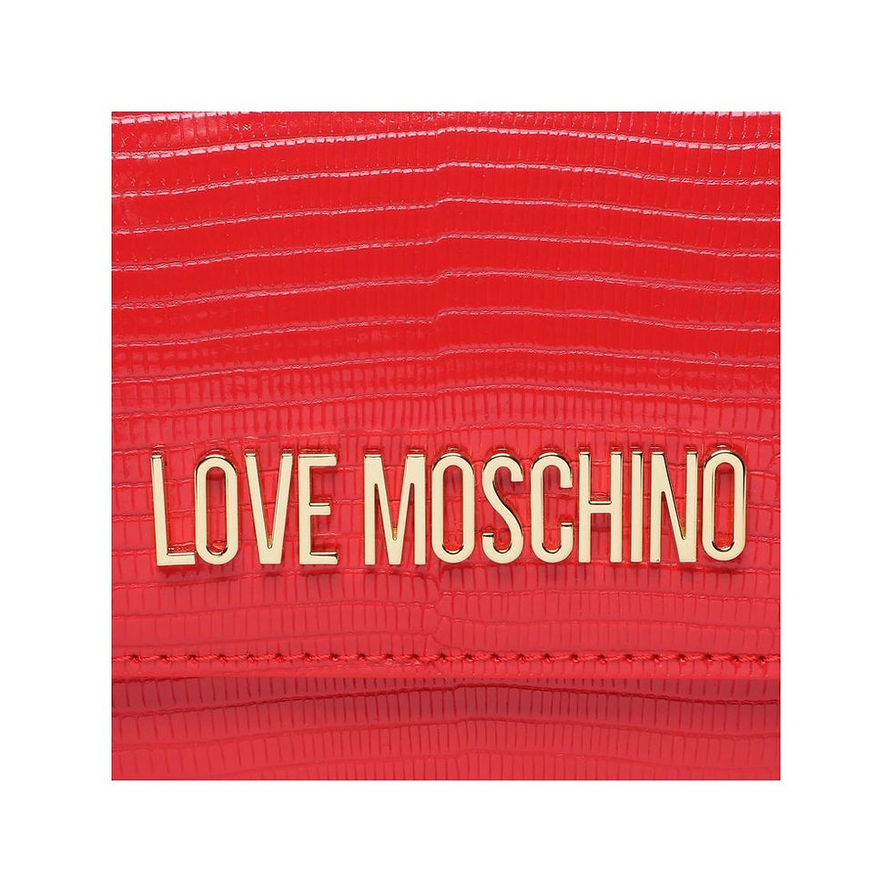 Thumbnail: Love Moschino Chic Faux Leather Pink Shoulder Bag