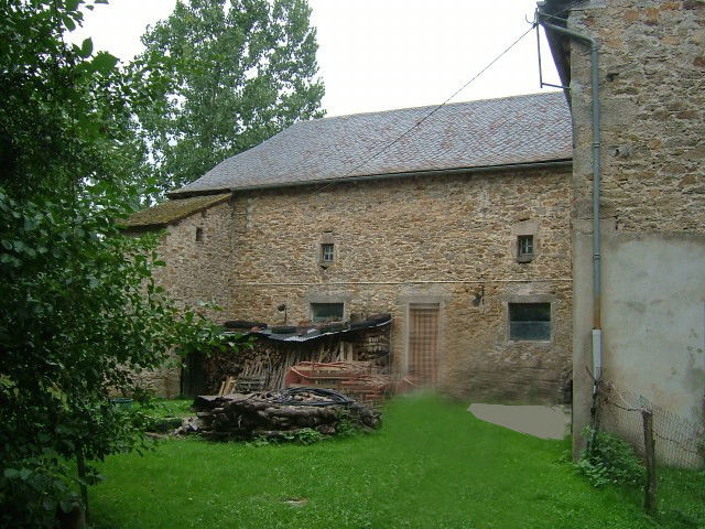 Façade grange avant