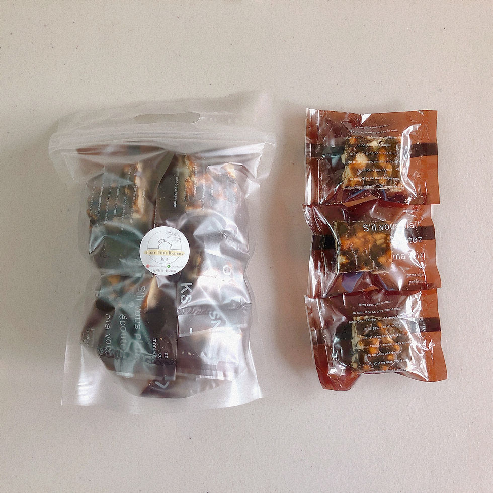 縮圖：雪花Q餅手提夾鏈袋裝 | 純茶系列 - 紅烏龍 | (12件)