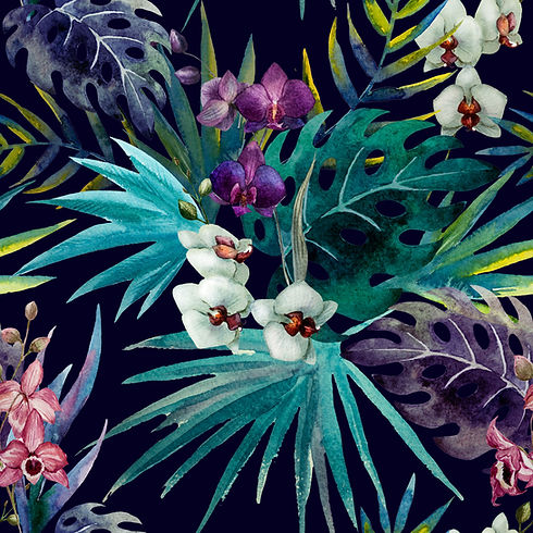 Colorful Leave Print