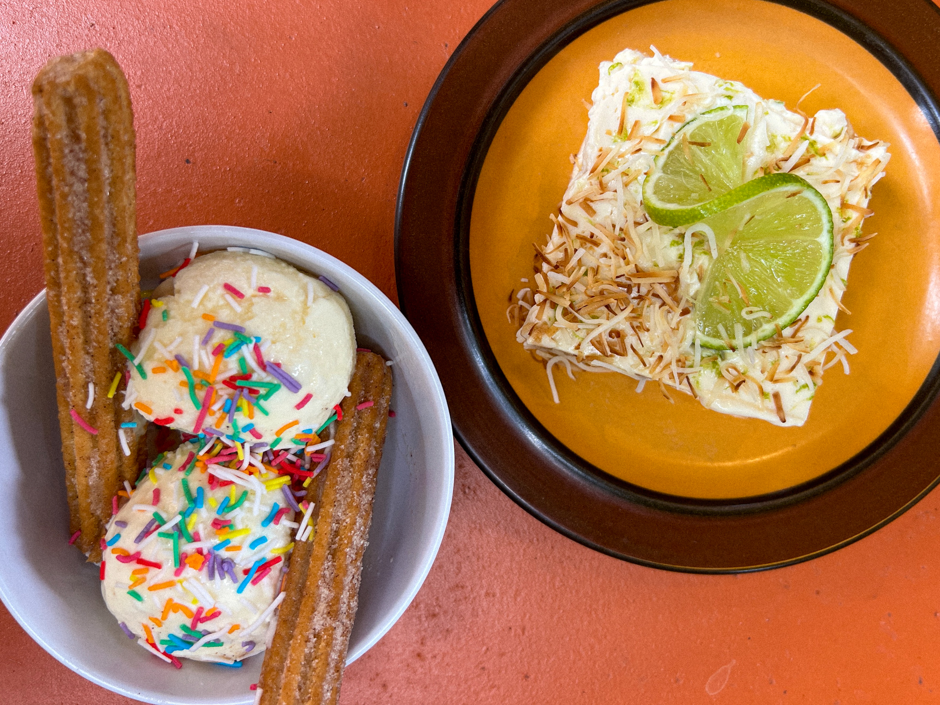 Arranged Food and Objects