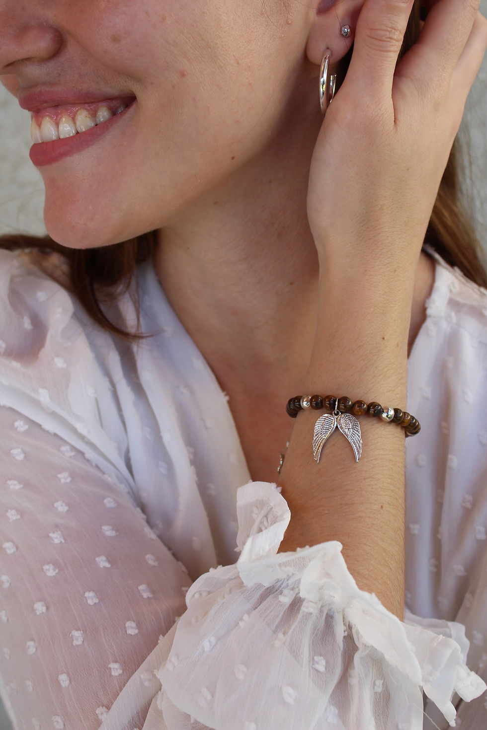 Miniatura: Pulsera “Fortunata” Ojo de Tigre