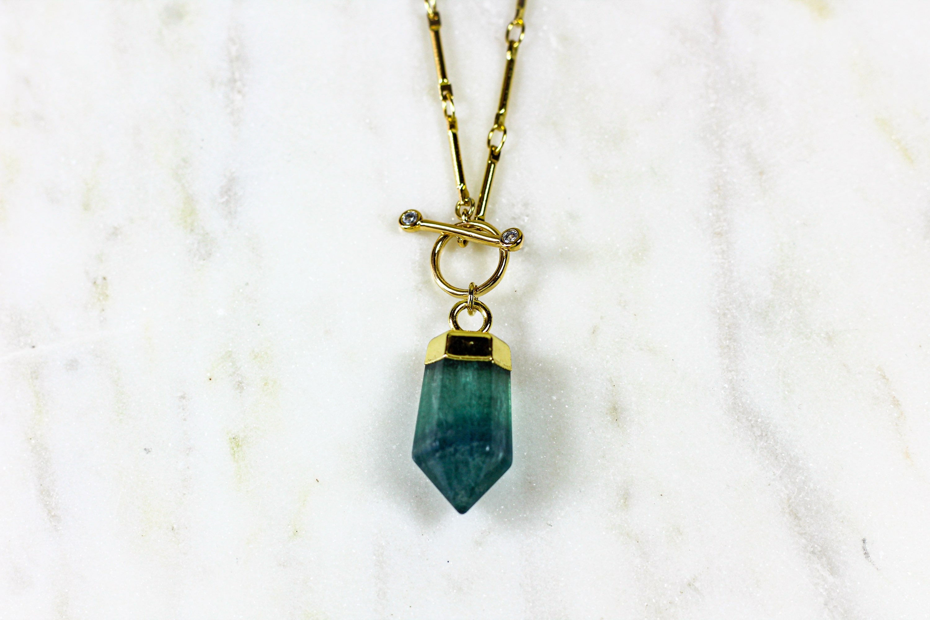 Collar “Menfis” Punta Pulida Gemas
