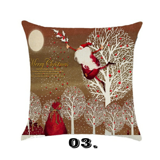 Thumbnail: BOŽIĆNA POSTELJINA ZA JASTUK